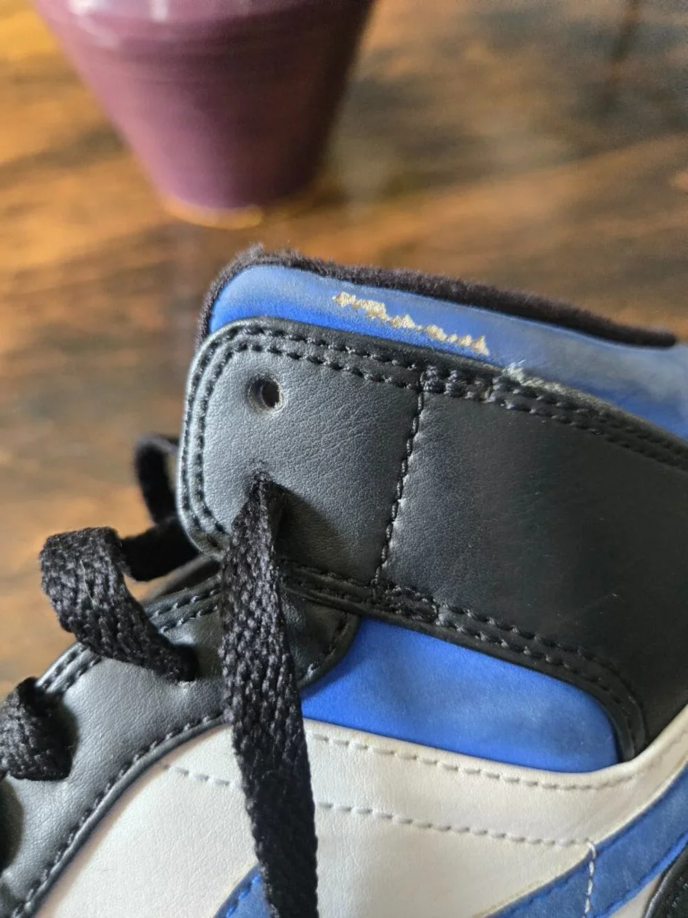 Nike Air Jordan 1 Mid Racer Blue White Black